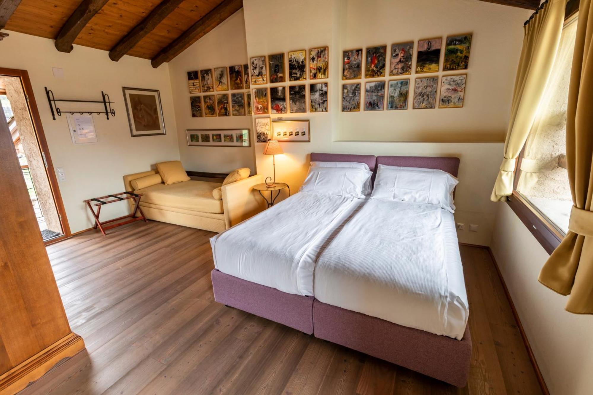 Wine & Art Relais Vallombrosa Castelrotto Chambre photo